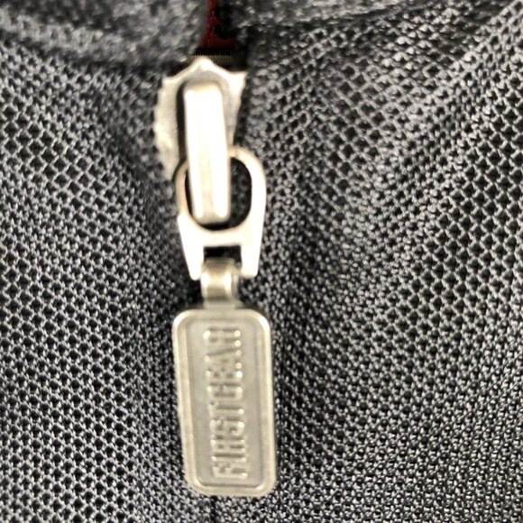 Firstgear Mesh Motorcycle Jacket Mens Extra Large Black  Street Bike First Gear - Picture 7 of 16